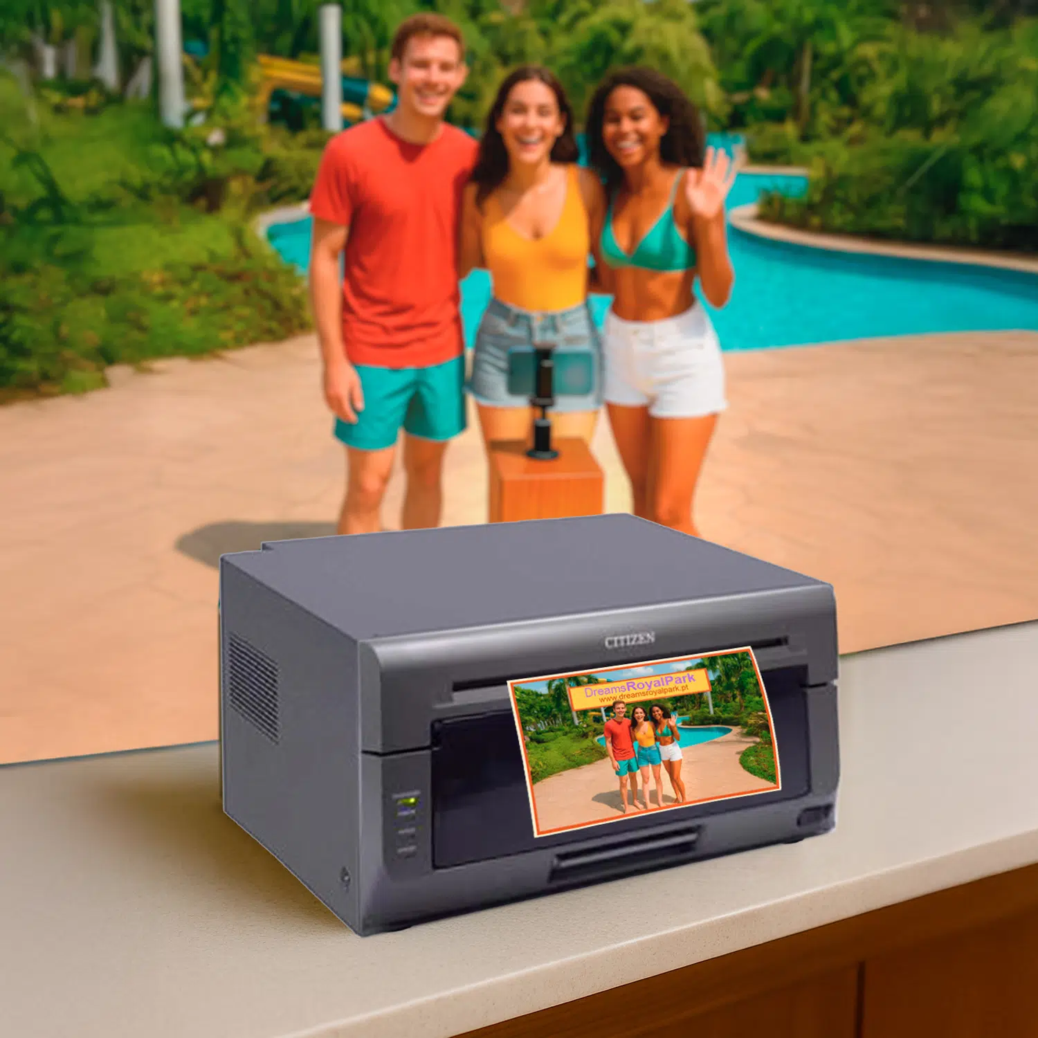 Parque Diversões - Pay&Print - Kit Full