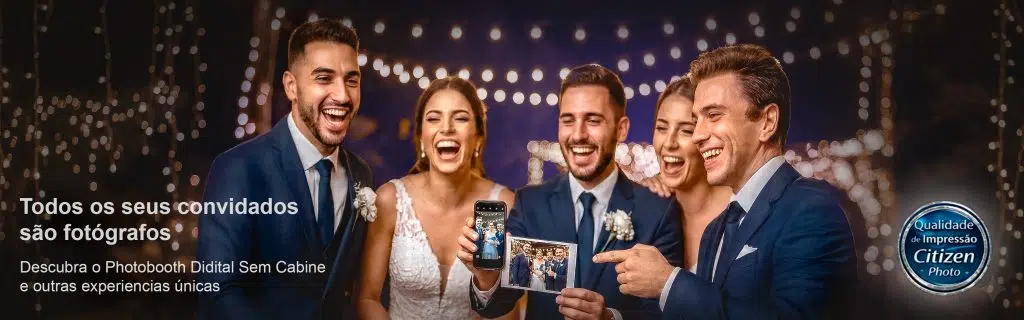 Máquina de Fotos Instantâneas para Eventos
